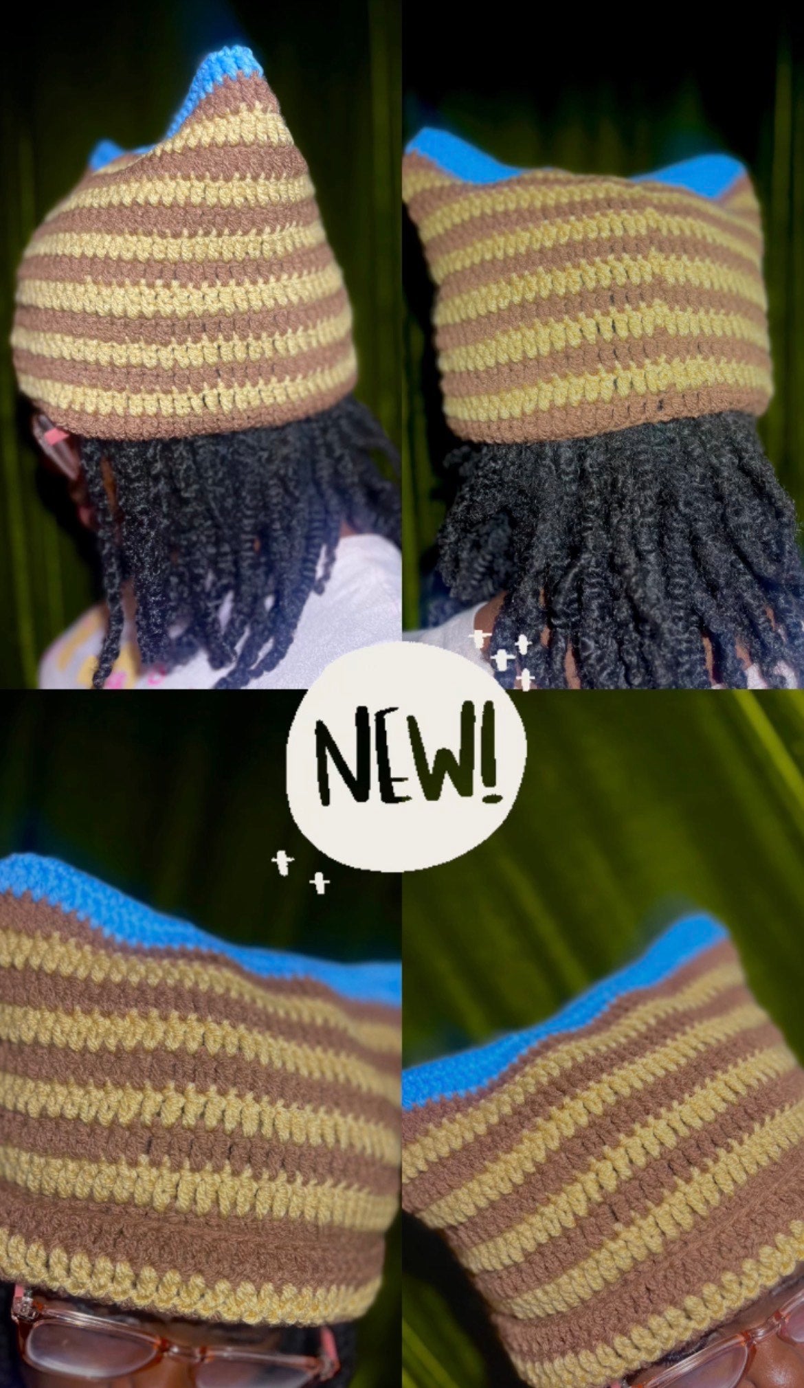 Striped Beanie Upgraded